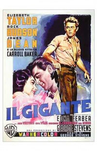 Giant Movie Poster from the 1956 classic film, vibrant and colorful art print.