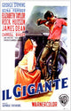 Giant Movie Poster from 1956 featuring classic film art
