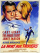 North By Northwest Movie Poster Print featuring classic film artwork.