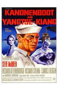 Sand Pebbles Movie Poster Print showcasing classic film imagery.