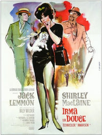Irma La Douce Movie Poster Print - Classic Cinema Art