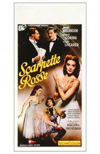 The Red Shoes Movie Poster Print showcasing iconic imagery from the film.