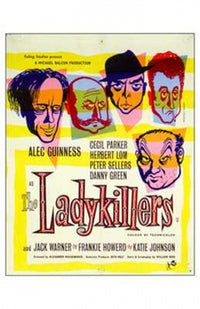 Ladykillers Movie Poster showcasing vibrant colors and intricate details.