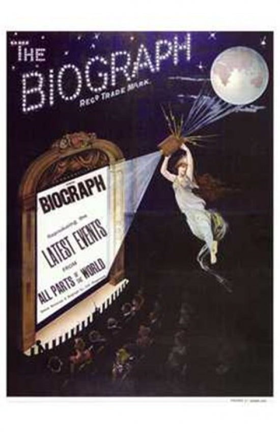 The Biograph Movie Poster Print showcasing classic film culture.