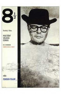 8 1/2 Movie Poster Print featuring iconic film artwork.