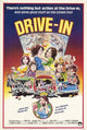 Drive-In Movie Poster Print showcasing retro design and vibrant colors.