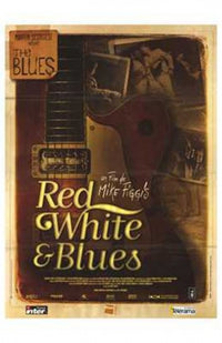 Blues the Mini-Series Poster Print featuring musical themes and vibrant graphics.
