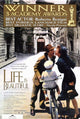 Life is Beautiful Movie Poster Print showcasing emotional cinema art.