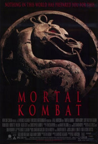 Mortal Kombat Movie Poster Print showcasing iconic characters