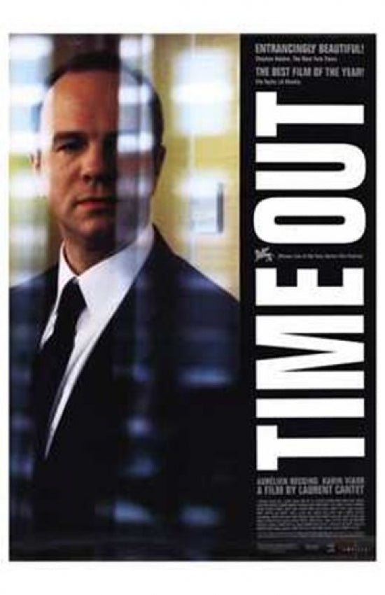 Time Out Movie Poster Print showcasing cinematic art.
