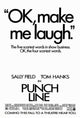 Punchline Movie Poster Print featuring vibrant colors and striking design.