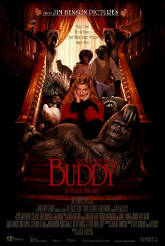 Buddy Movie Poster showcasing classic comedy film art