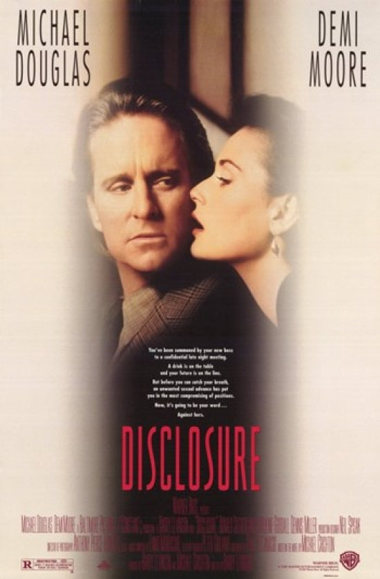 Disclosure Movie Poster Print showcasing suspenseful design.
