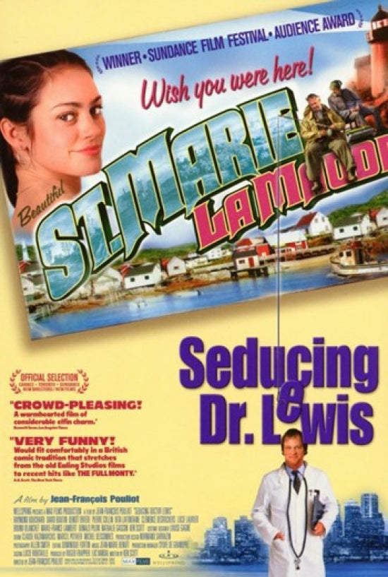 Seducing Doctor Lewis Movie Poster Print featuring vibrant colors.
