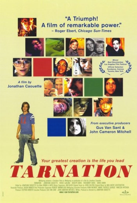 Tarnation movie poster print showcasing emotional storytelling.