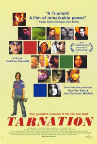 Tarnation movie poster print showcasing emotional storytelling.