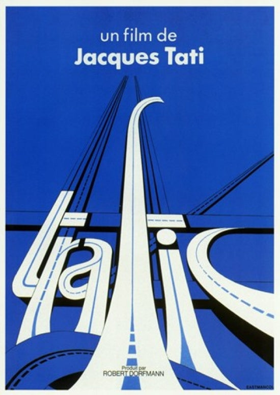 Retrospective Tati Movie Poster Print showcasing whimsical charm and artistic mastery.