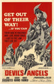Devil's Angels Movie Poster Print showcasing vibrant colors and iconic film imagery.