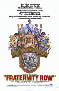 Fraternity Row Movie Poster Print showcasing college life and camaraderie.