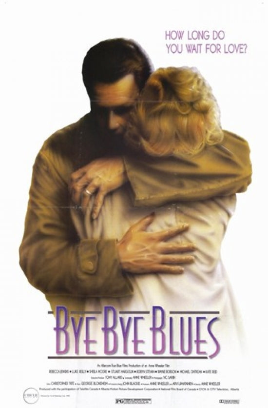 Bye Bye Blues Movie Poster Print showcasing vibrant colors and design.
