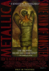 Metallica Some Kind of Monster Movie Poster Print showcasing rock band energy.
