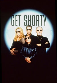Get Shorty Movie Poster Print featuring vibrant colors and classic film imagery.