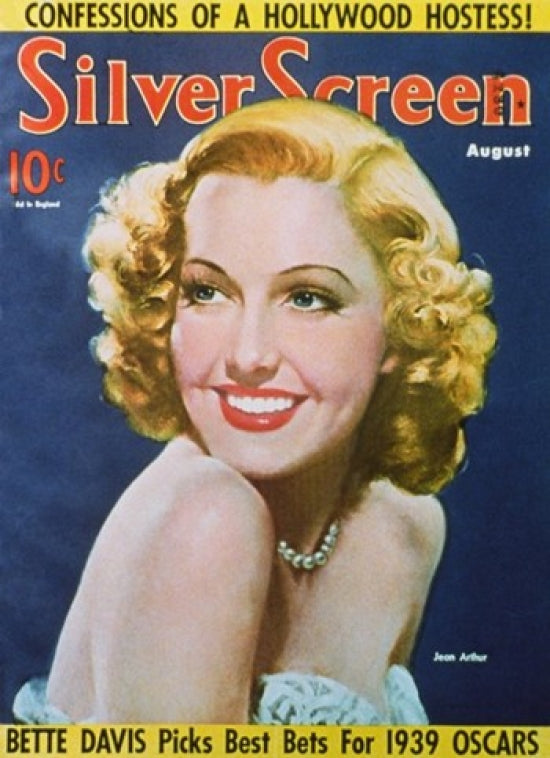 Jean Arthur Movie Poster - Classic Film Art