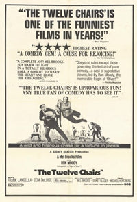 The Twelve Chairs Movie Poster Print showcasing classic film art.