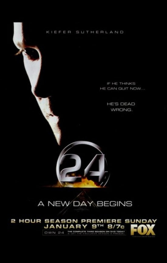 24 Movie Poster - Style C featuring action-packed design