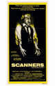 Scanners Movie Poster Print featuring vivid imagery from the classic film