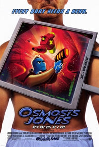 Osmosis Jones Movie Poster Print featuring vibrant animation art.
