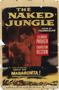The Naked Jungle movie poster print showcasing classic film artwork.