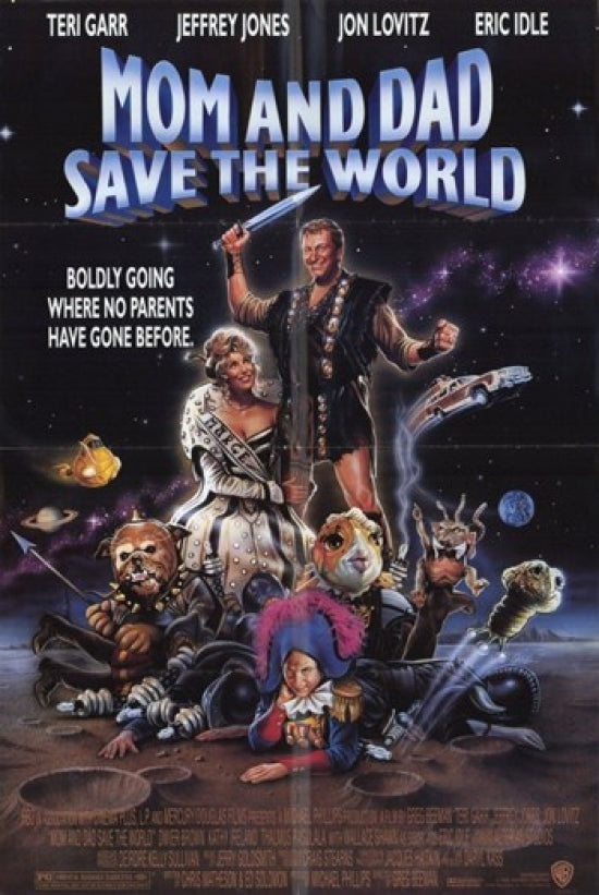 Mom and Dad Save the World Movie Poster Print