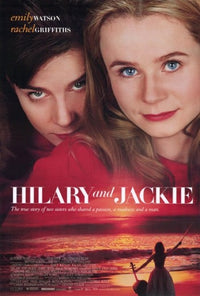 Hilary and Jackie Movie Poster featuring iconic film imagery.