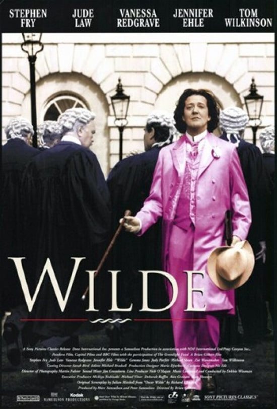 Wilde Movie Poster Print showcasing cinematic artwork.