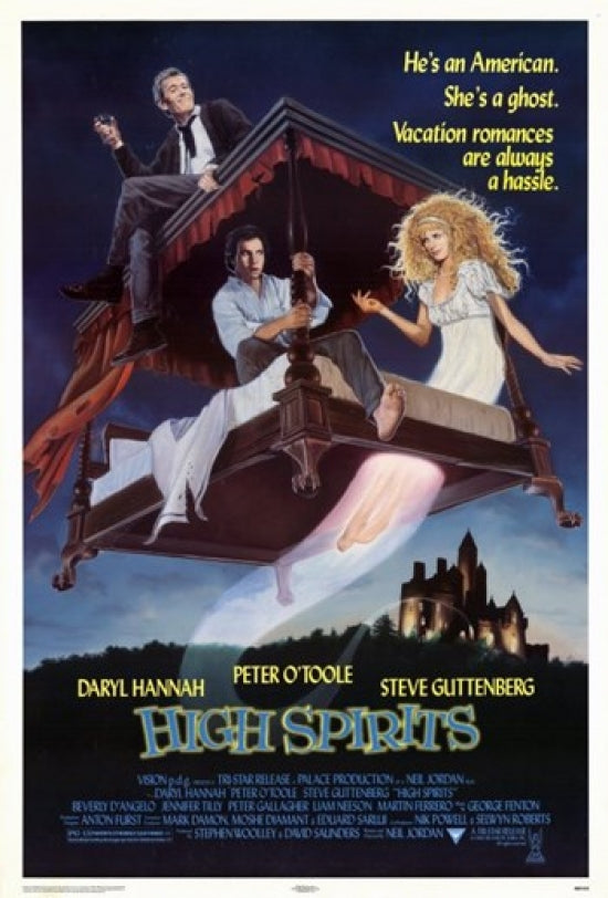 High Spirits Movie Poster Print showcasing whimsical charm and cinematic magic.