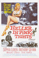 Heller in Pink Tights Movie Poster Print featuring vibrant colors and classic film imagery.