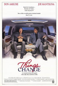 Things Change Movie Poster Print featuring cinematic art.