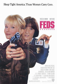 Feds Movie Poster Print showcasing vibrant design and classic cinema appeal.