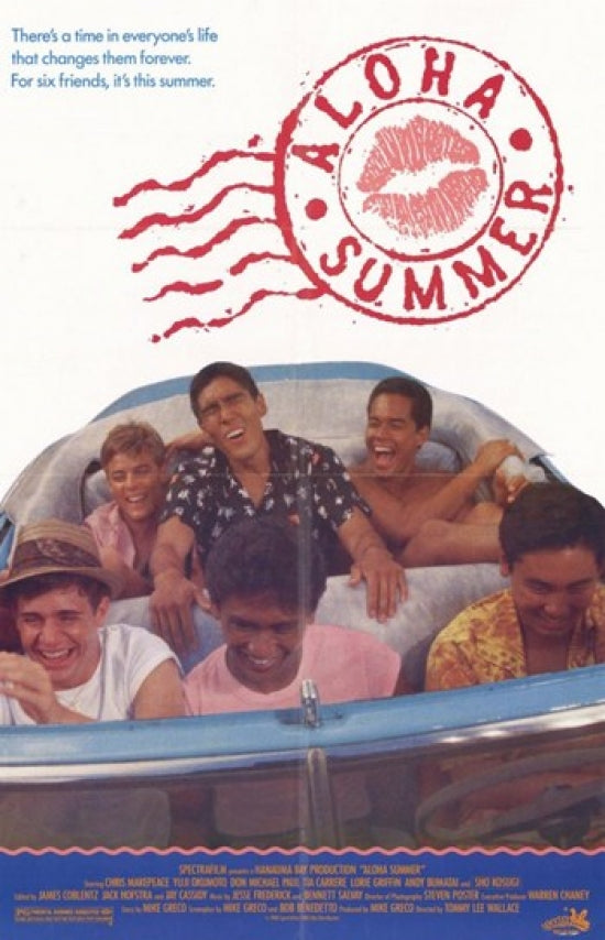 Aloha Summer Movie Poster Print showcasing vibrant summer vibes.