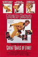 Great Balls of Fire Movie Poster Print showcasing vibrant colors and classic film aesthetics.