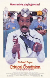 Critical Condition Movie Poster Print featuring vibrant artwork