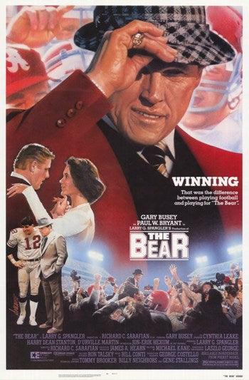 The Bear movie poster print showcasing a majestic bear in nature.