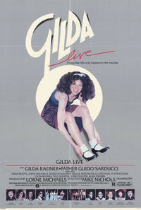 Gilda Movie Poster Print showcasing classic cinema art.