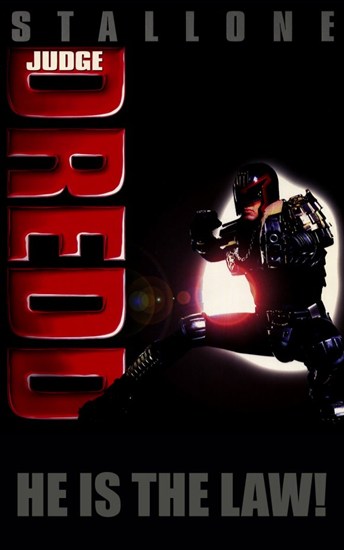 Judge Dredd Movie Poster - Sci-Fi Art Print