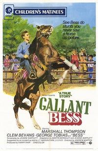 Gallant Bess Movie Poster Print showcasing classic cinema art