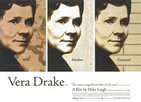 Vera Drake Movie Poster Print showcasing the film's emotional depth.