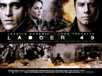 Ladder 49 Movie Poster Print 11x17 featuring a thrilling firefighting theme.