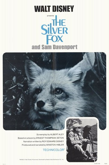Silver Fox and Sam Davenport Movie Poster Print showcasing cinematic art.
