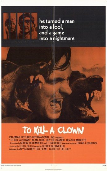 To Kill a Clown Movie Poster featuring vibrant artwork.